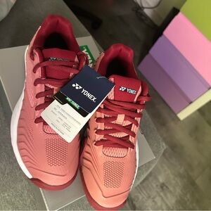 Yonex Pink Athletic Shoes
